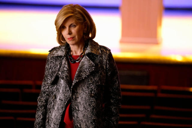 Diane contemplative the good fight