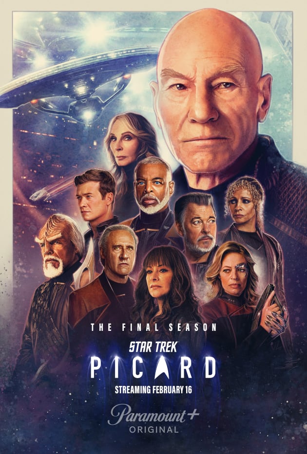 Picard Season Ensemble Poster Star Trek Picard Tv Fanatic