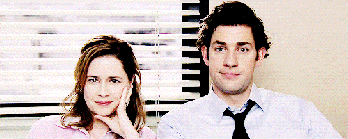 Jim and pam the office