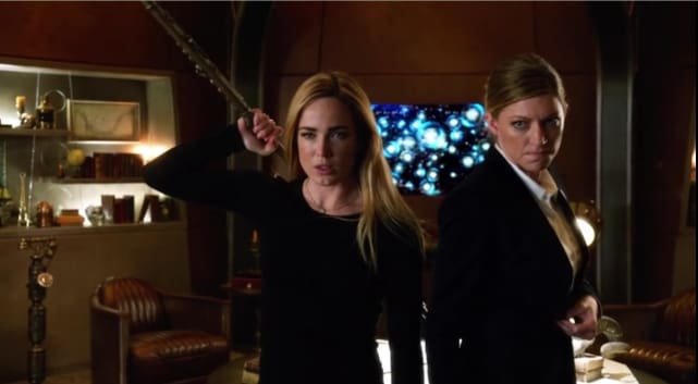 Sara lance and ava sharpe legends of tomorrow