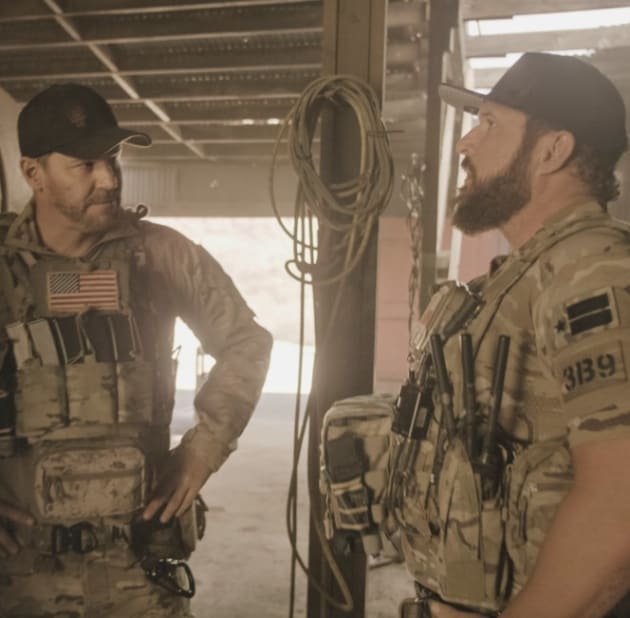 Infiltrating a Camp -- Tall - SEAL Team Season 4 Episode 14 - TV Fanatic