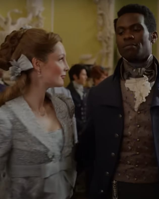 Francesca & Lord Kilmartin Vertical Bridgerton S03 TV Fanatic