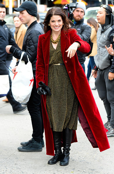 debra messing spotted