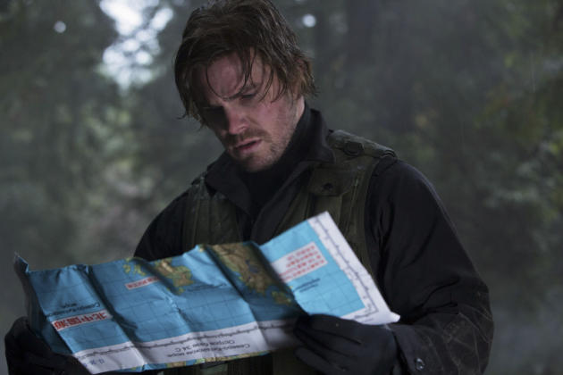 Oliver with a Map