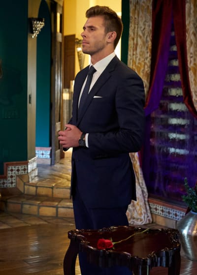 Zach Shallcross on Night One of The Bachelor 27 Season 27 Episode 1