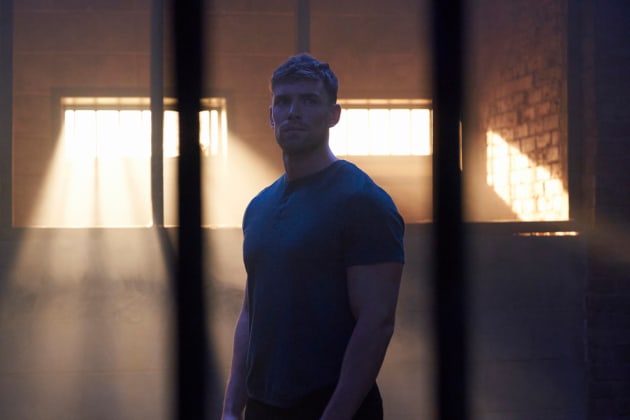 Ben Behind Bars (wide) -- Legacies Season 4 Episode 17