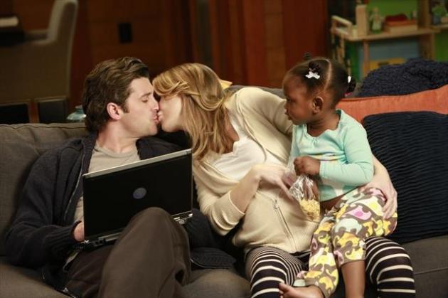 Derek, Meredith and Zola
