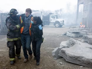 A Construction Explosion Chicago Fire TV Fanatic
