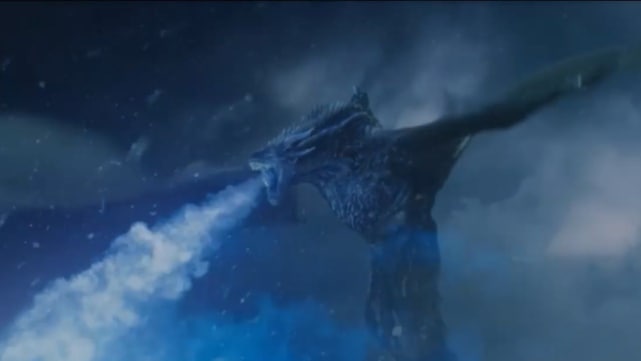 The fate of Viserion on Game of Thrones