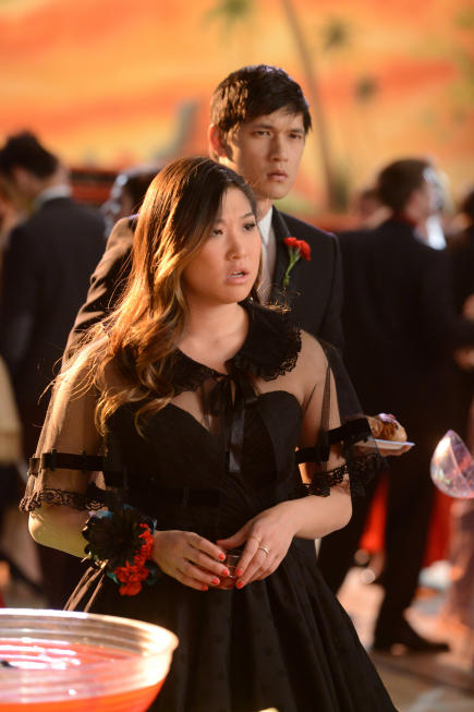 Tina at the Prom