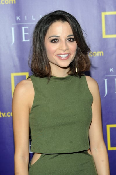 Stephanie Leonidas attends the red carpet event and world premiere of National Geographic Channel's "Killing Jesus"