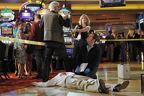 Casino Crime Scene