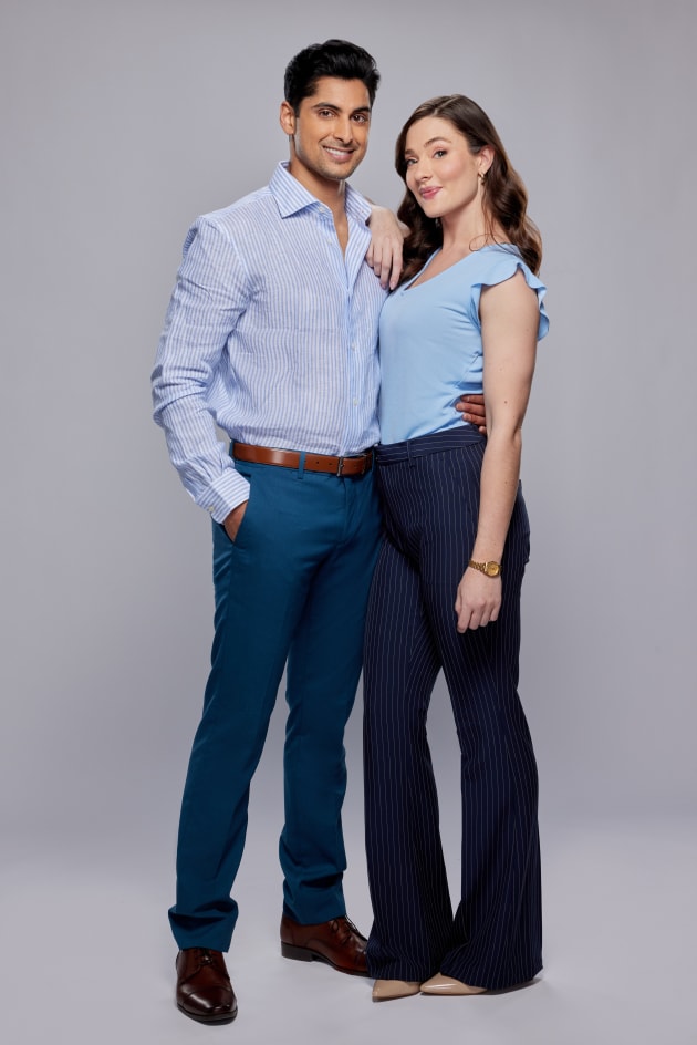 Rushi Kota & Eva Bourne Tease Make Me a Match, Hallmark's First Indian