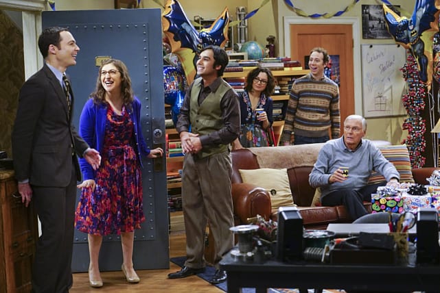 A birthday surprise the big bang theory