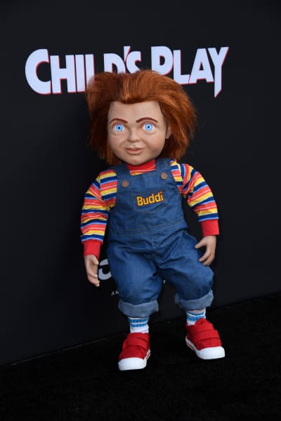Chucky Attends Premiere