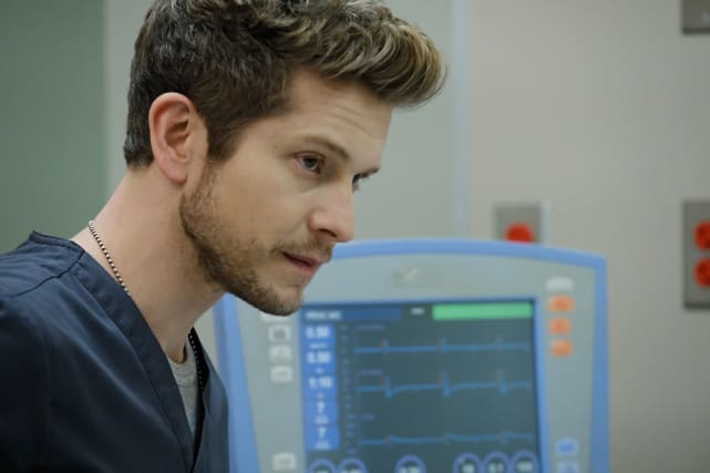A lot on his mind the resident s1e13