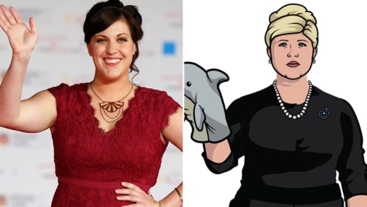 Allison Tolman on Archer