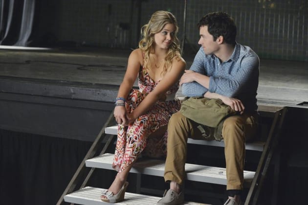 Ali and Ezra Look Chummy