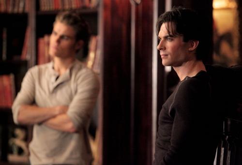 Brothers Look On