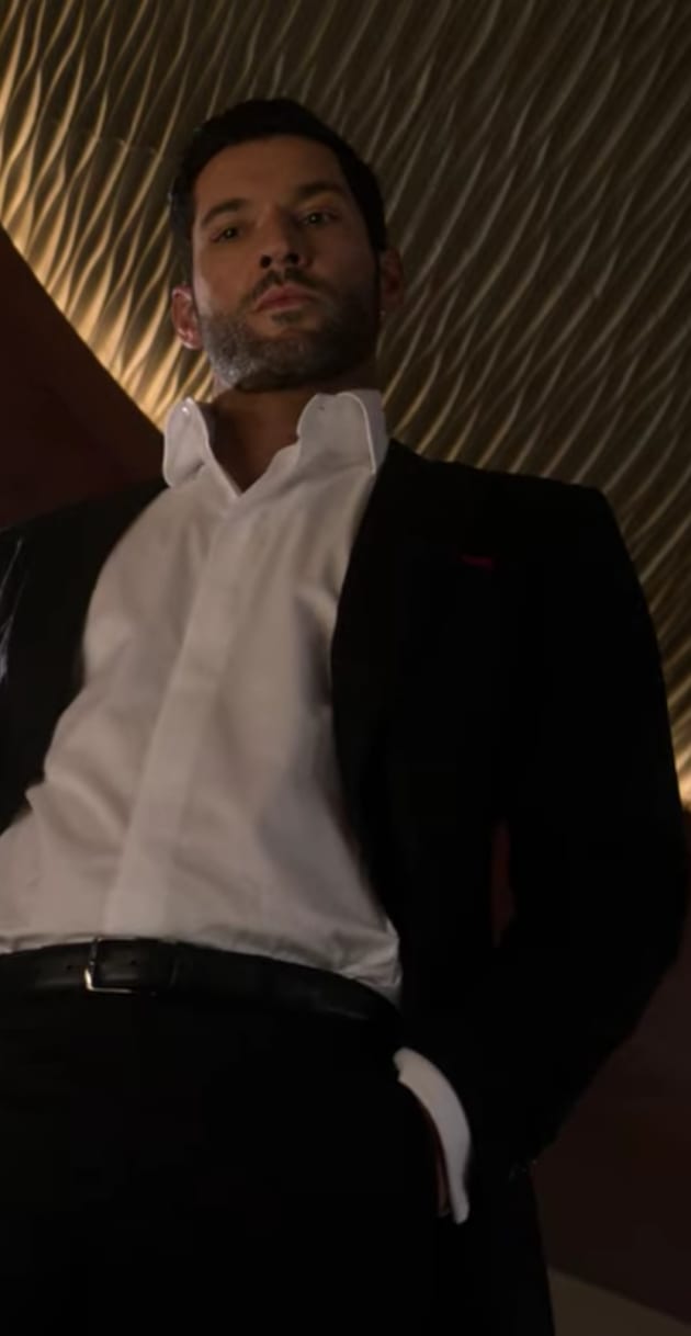 Lucifer Looking Down Season 5 Episode 1 TV Fanatic