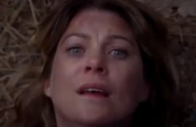 Terrified Meredith