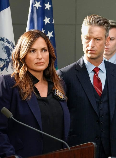 A Tense Press Conference - Law & Order: SVU Season 23 Episode 1