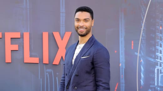 Regé-Jean Page attends the World Premiere of Netflix's "The Gray Man" 