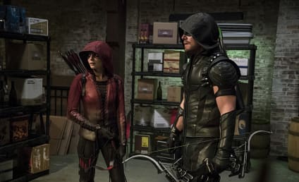 Arrow Photo Preview: Anarky at the Mayoral Announcement!