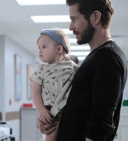 Clinging to Gigi - tall - The Resident Season 5 Episode 4