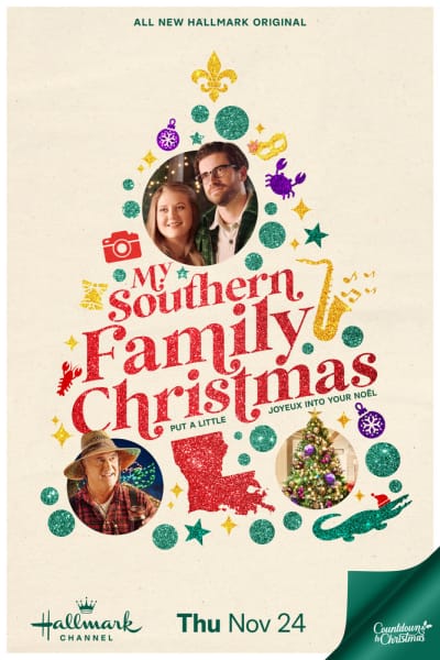 My Southern Family Christmas Poster