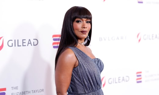 Angela Bassett attends The Elizabeth Taylor Ball to End AIDS at The Beverly Hills Hotel