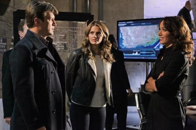 Jennifer Beals on Castle