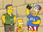 Sacha Baron Cohen on The Simpsons