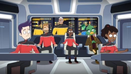 A Surprising Message Received - Star Trek: Lower Decks