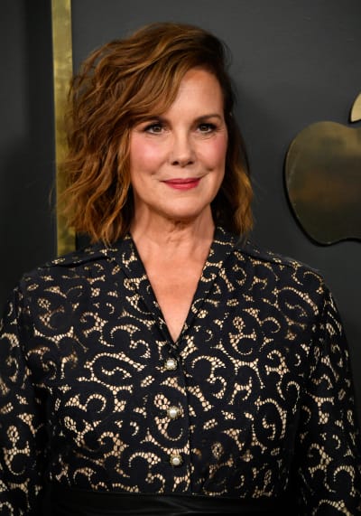 Elizabeth Perkins attends the Premiere Of Apple TV+'s "Truth Be Told" at AMPAS 