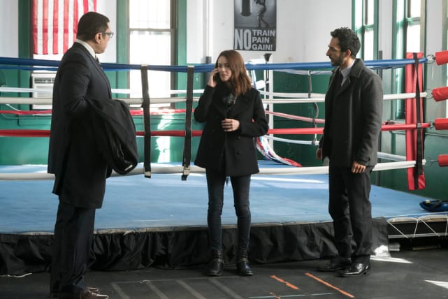 Liz visits the gym - The Blacklist Season 4 Episode 15