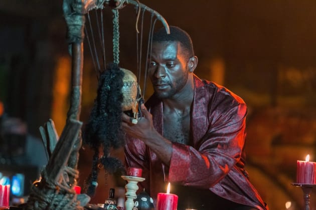 Papa Midnite Chats with Cedilla - Constantine Season 1 Episode 5