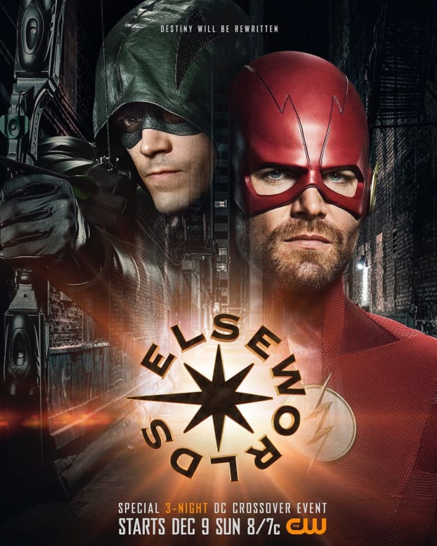 Elseworlds Crossover Poster The Flash Tv Fanatic 6006