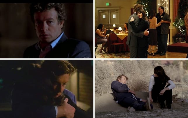 The kiss felt around the world. Jane and Lisbon on The Mentalist