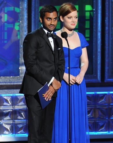 Aziz on Stage