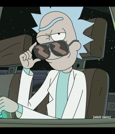 Tall - Rick Winks - Rick and Morty Season 4 Episode 3