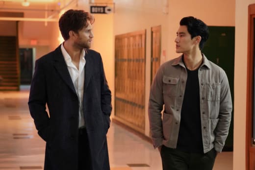 Liam and Bret at the School - Walker Season 1 Episode 8