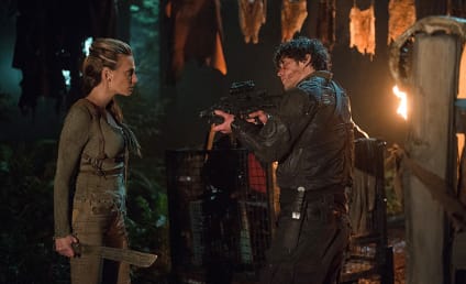 The 100 Photo Preview: Raven's Dark Side and Niylah's Return!