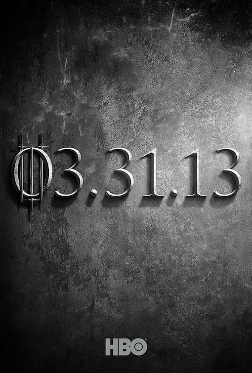 Game of Thrones Season 3 Poster