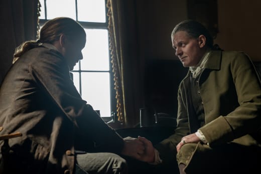 Jamie and Cornelius Harnett - Outlander Season 6 Episode 5