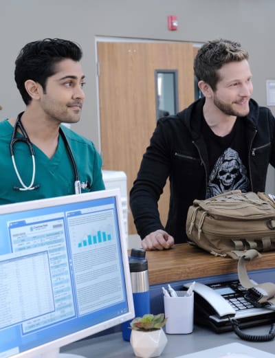 OG Trio - tall  - The Resident Season 3 Episode 4