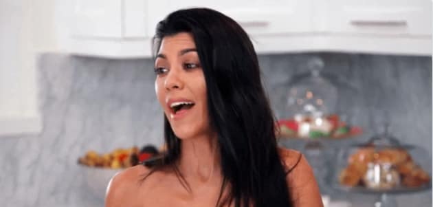 Kourtney Kardashian Smiles - Keeping Up with the Kardashians