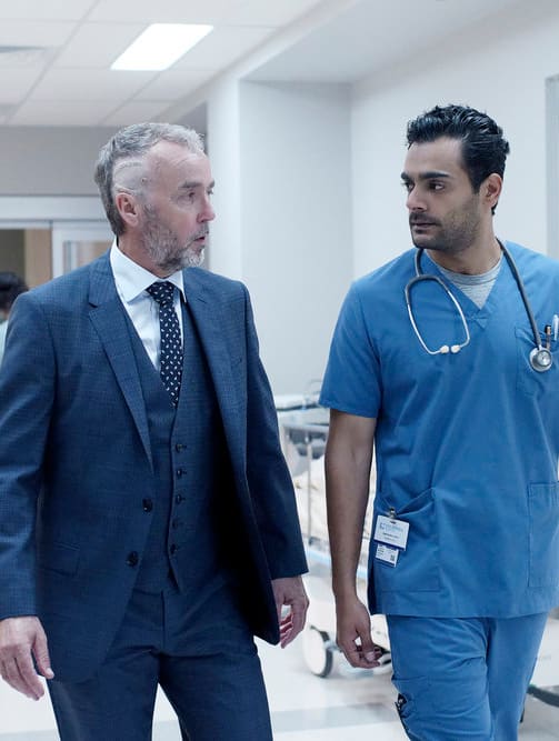 Bishop Warns Bashir About Legal - Transplant Season 1 Episode 3