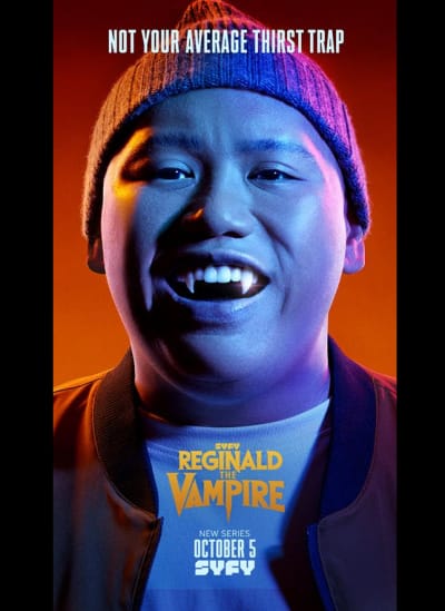 Reginald the Vampire Poster with Background Season 1 Episode 1
