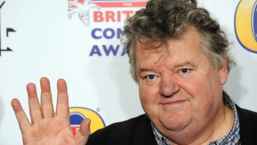 Robbie Coltrane attends the British Comedy Awards at Fountain Studios